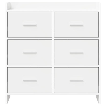 vidaXL Sideboard White 75 x 33 x 80 cm Engineered Wood