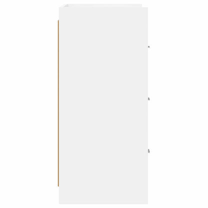 vidaXL Sideboard White 75 x 33 x 80 cm Engineered Wood