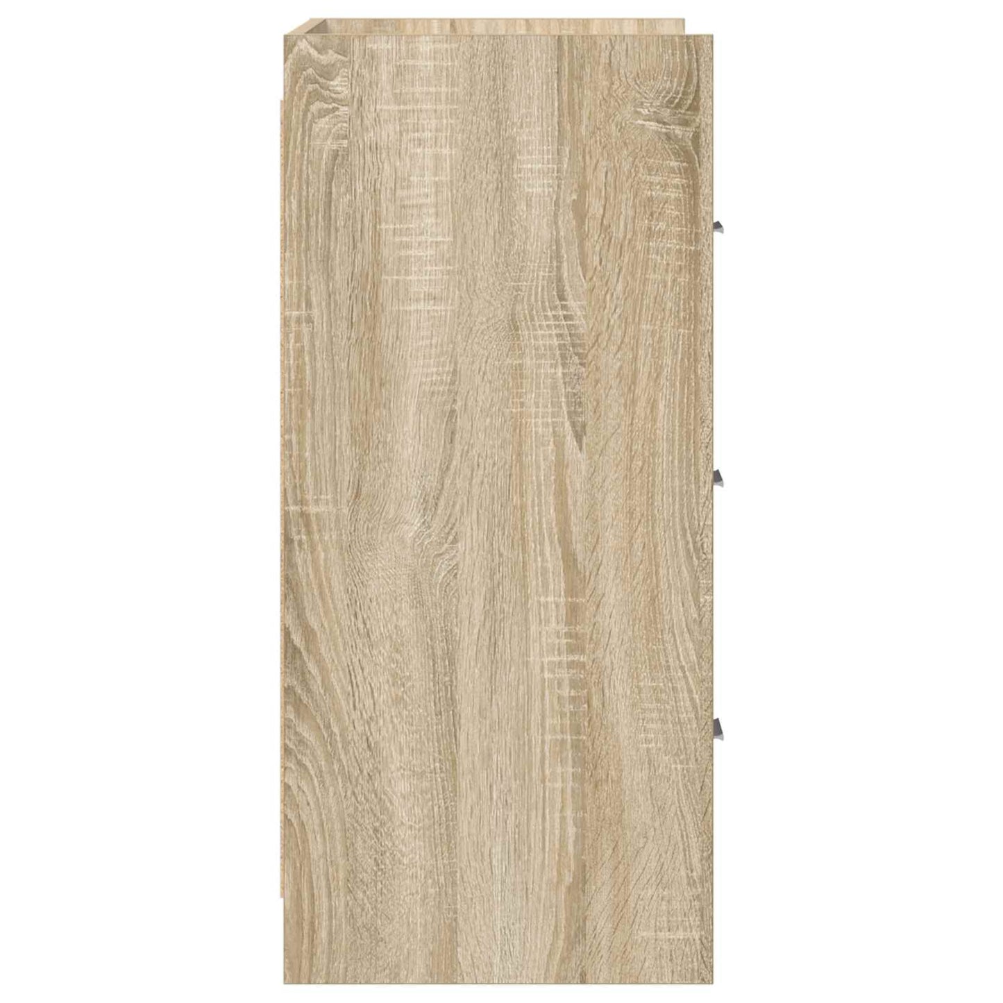 vidaXL Sideboard Sonoma Oak 75 x 33 x 80 cm Engineered Wood