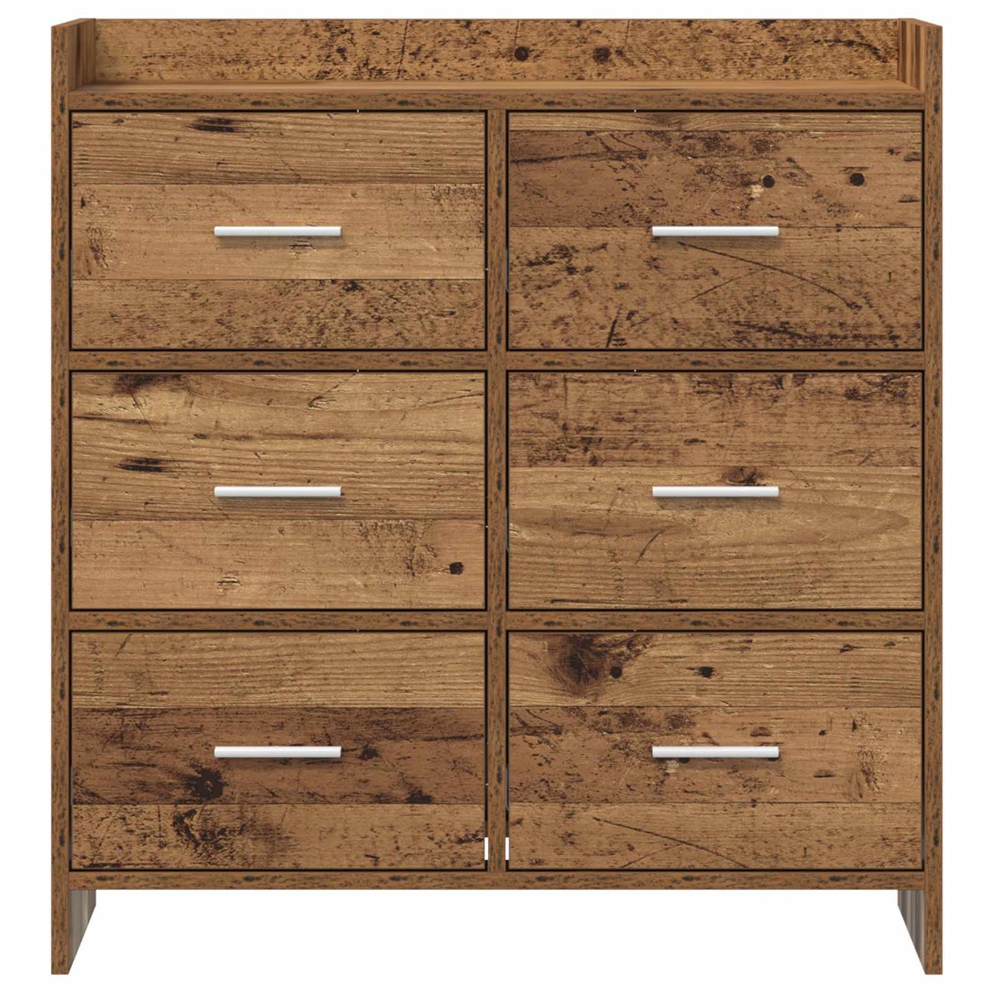 vidaXL Sideboard Old Wood 75 x 33 x 80 cm Engineered Wood