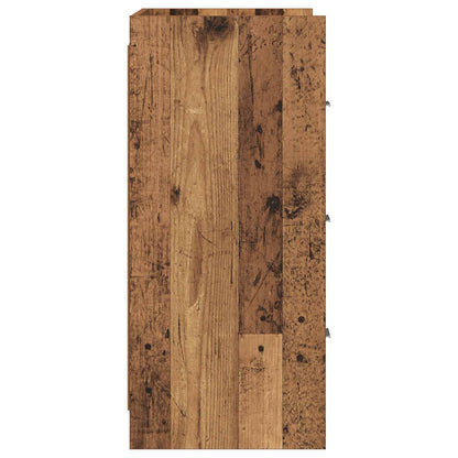 vidaXL Sideboard Old Wood 75 x 33 x 80 cm Engineered Wood