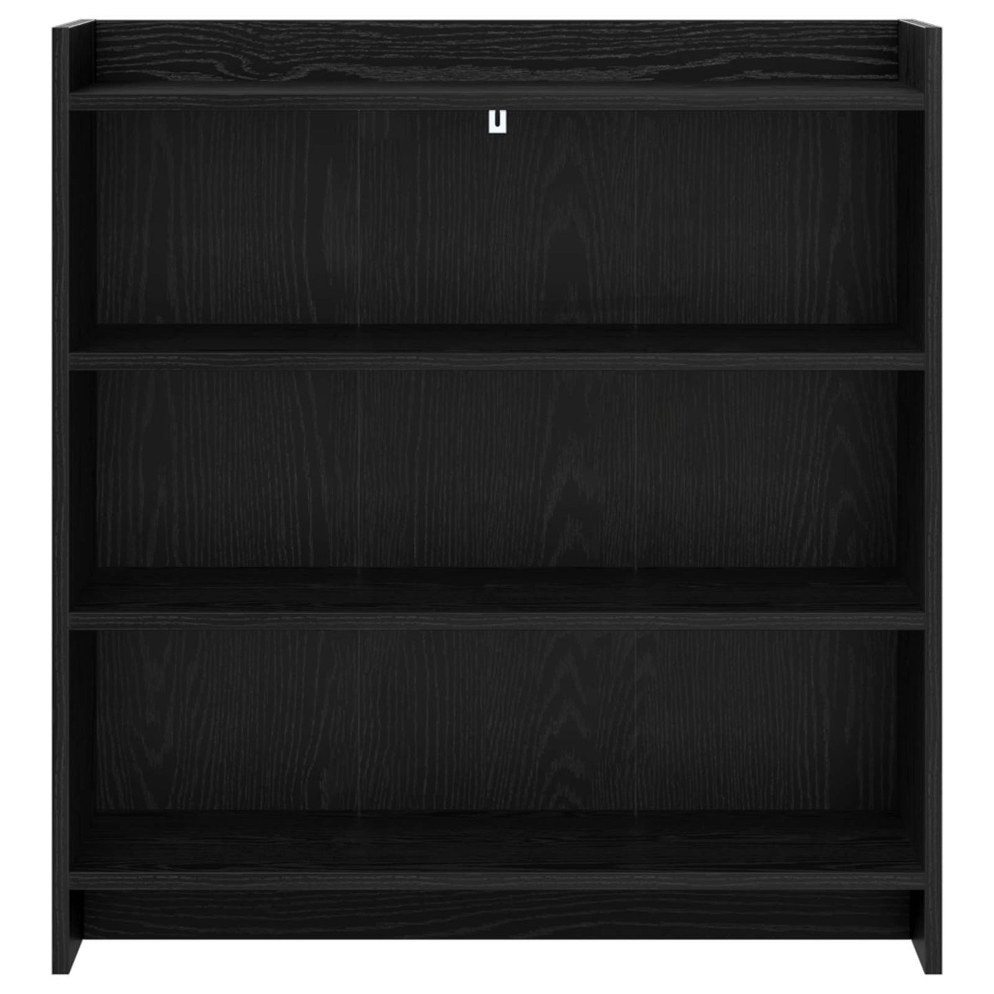 vidaXL Sideboard Black Oak 75 x 36 x 80 cm Engineered Wood
