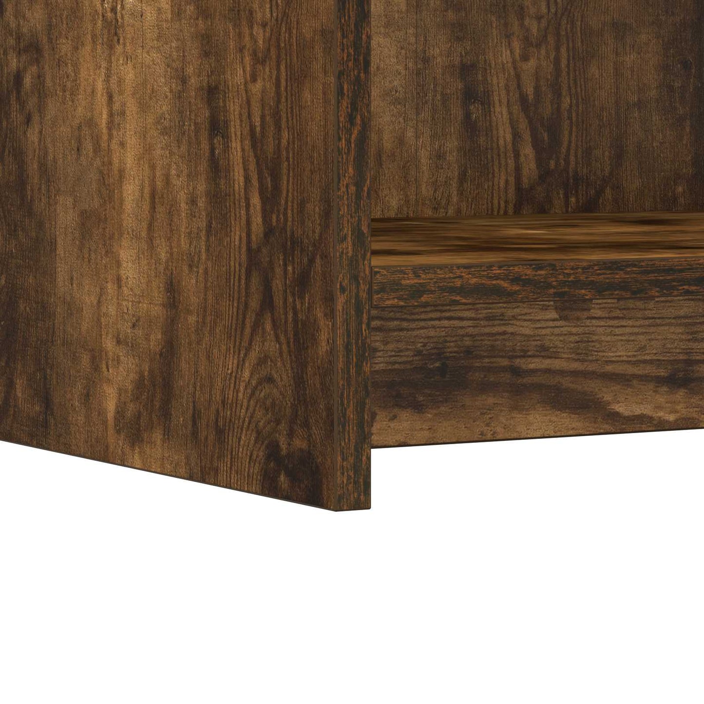 vidaXL Sideboard Smoked Oak 75 x 36 x 80 cm Engineered Wood