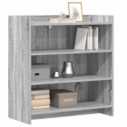 vidaXL Sideboard Grey Sonoma 75 x 36 x 80 cm Engineered Wood