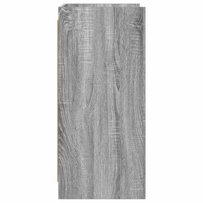 vidaXL Sideboard Grey Sonoma 75 x 36 x 80 cm Engineered Wood