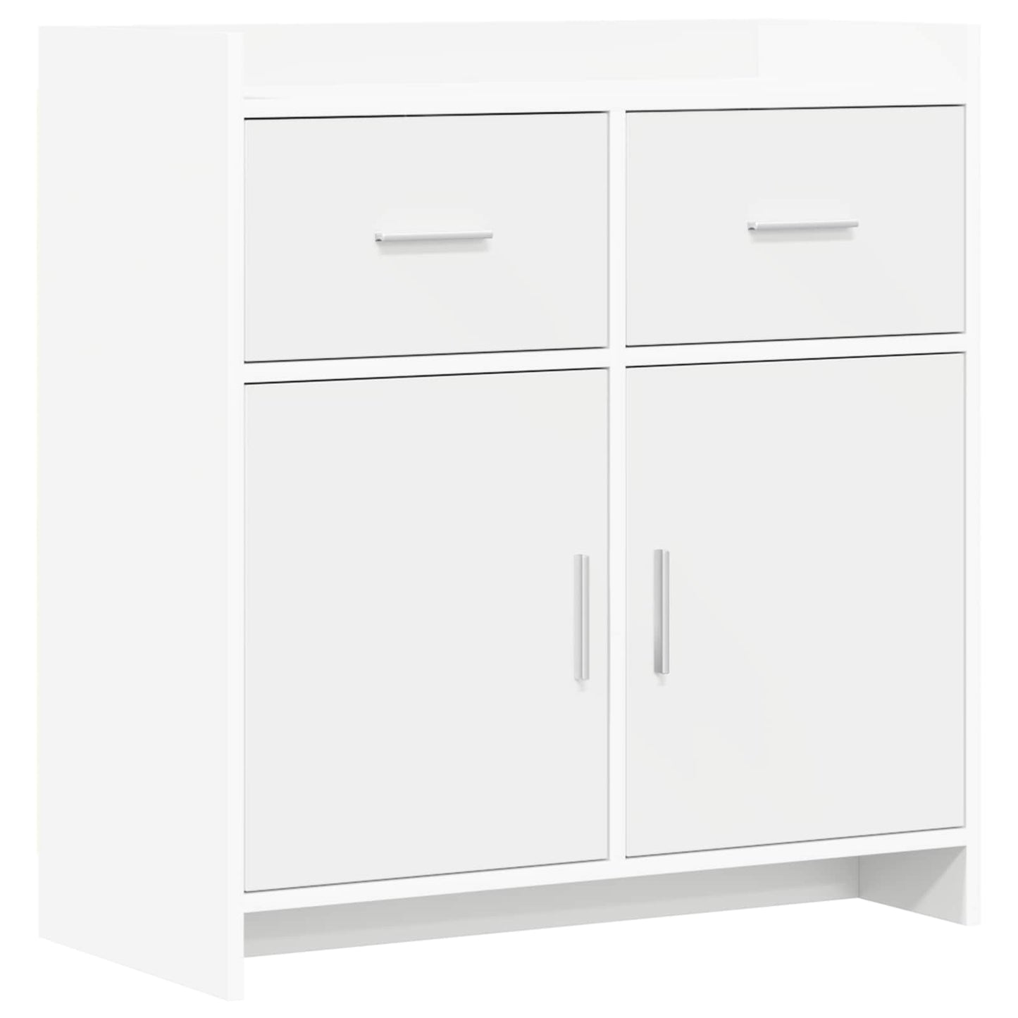vidaXL Sideboard White 75 x 36 x 80 cm Engineered Wood