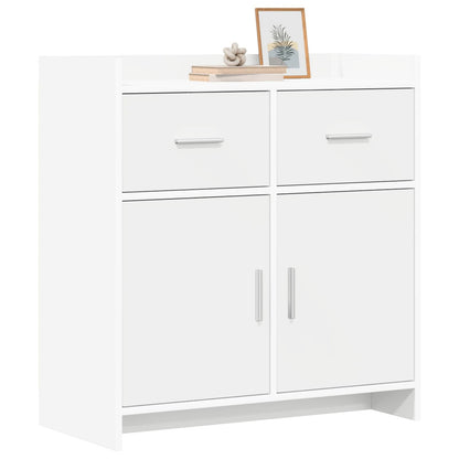 vidaXL Sideboard White 75 x 36 x 80 cm Engineered Wood