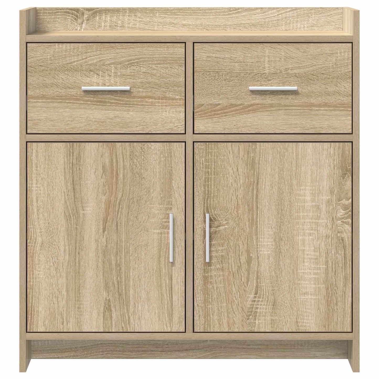 vidaXL Sideboard Sonoma Oak 75 x 36 x 80 cm Engineered Wood