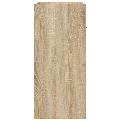 vidaXL Sideboard Sonoma Oak 75 x 36 x 80 cm Engineered Wood
