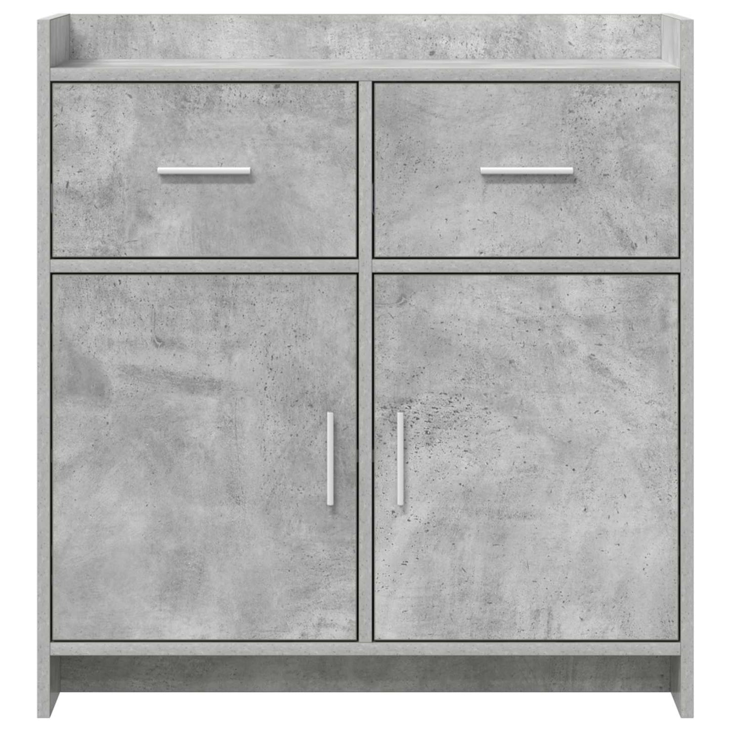 vidaXL Sideboard Concrete Grey 75 x 36 x 80 cm Engineered Wood