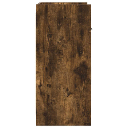 vidaXL Sideboard Smoked Oak 75 x 36 x 80 cm Engineered Wood