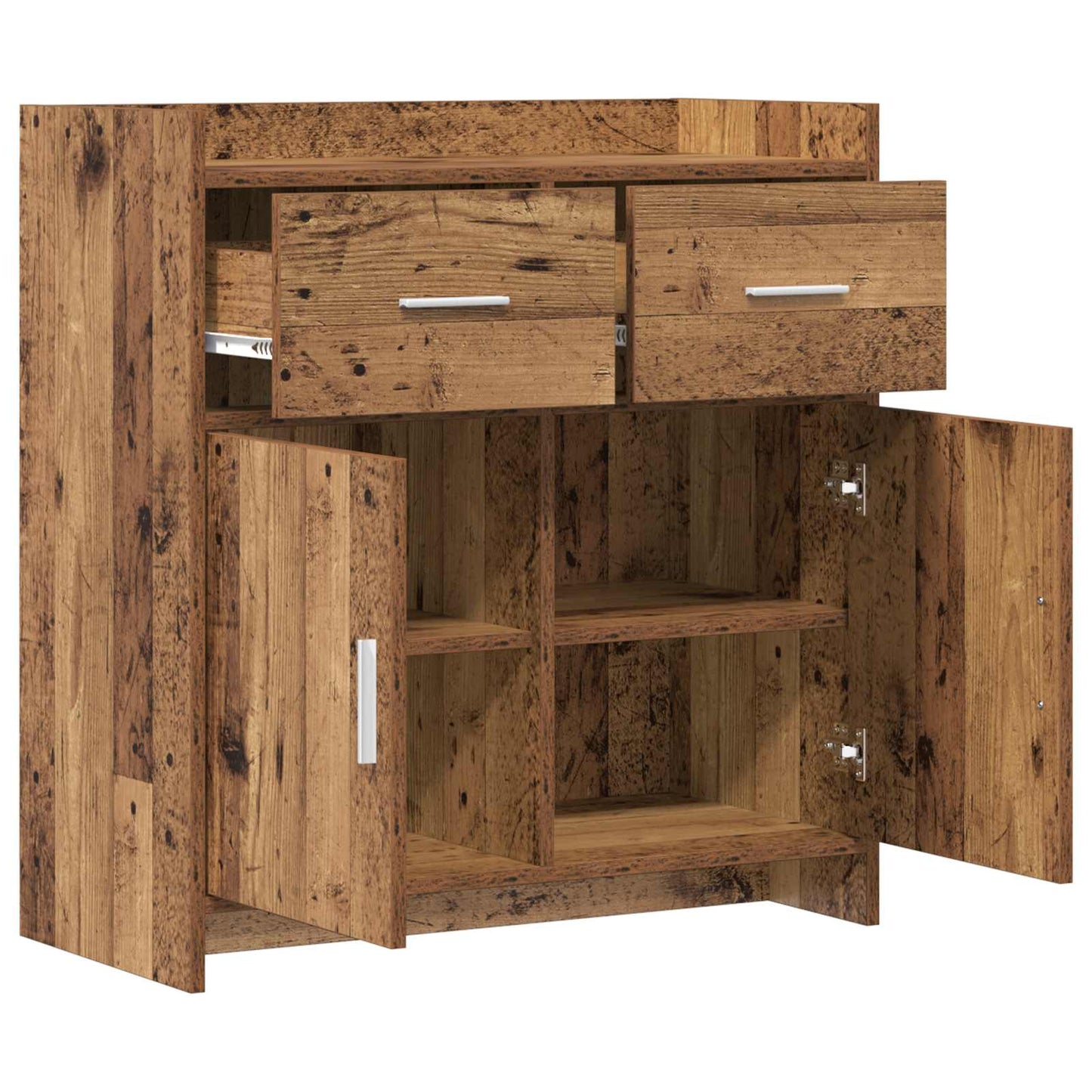 vidaXL Sideboard Old Wood 75 x 36 x 80 cm Engineered Wood