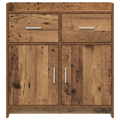 vidaXL Sideboard Old Wood 75 x 36 x 80 cm Engineered Wood