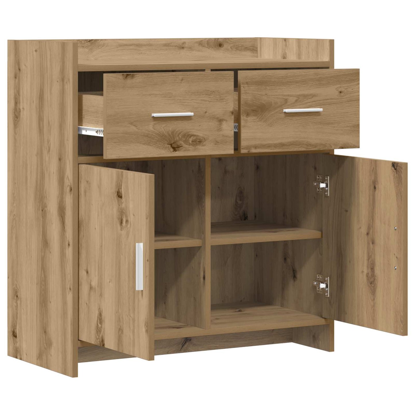 vidaXL Sideboard Artisan Oak 75 x 36 x 80 cm Engineered Wood