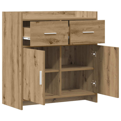 vidaXL Sideboard Artisan Oak 75 x 36 x 80 cm Engineered Wood