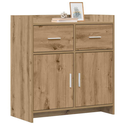 vidaXL Sideboard Artisan Oak 75 x 36 x 80 cm Engineered Wood
