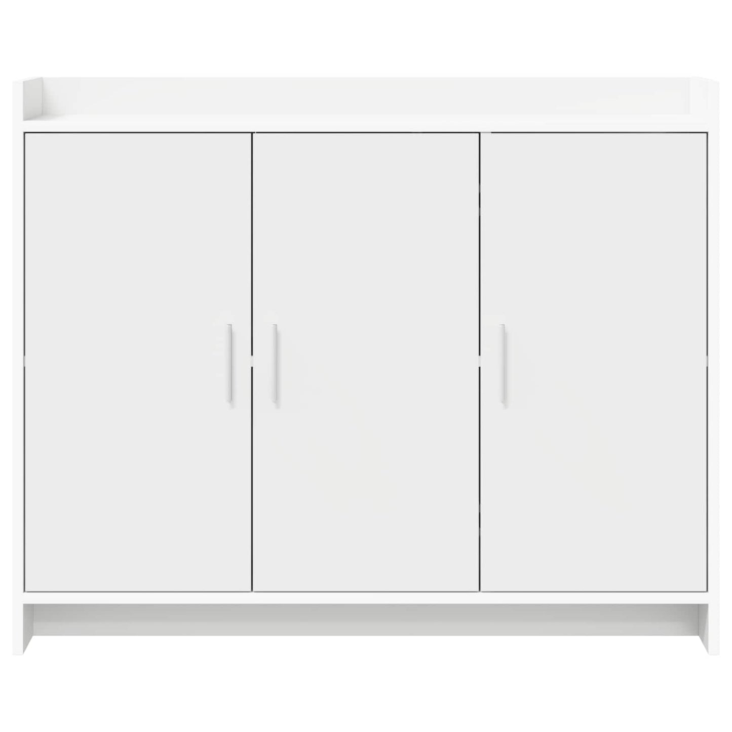 vidaXL Sideboard White 98.5 x 33 x 80 cm Engineered Wood