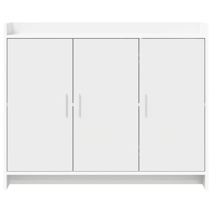 vidaXL Sideboard White 98.5 x 33 x 80 cm Engineered Wood
