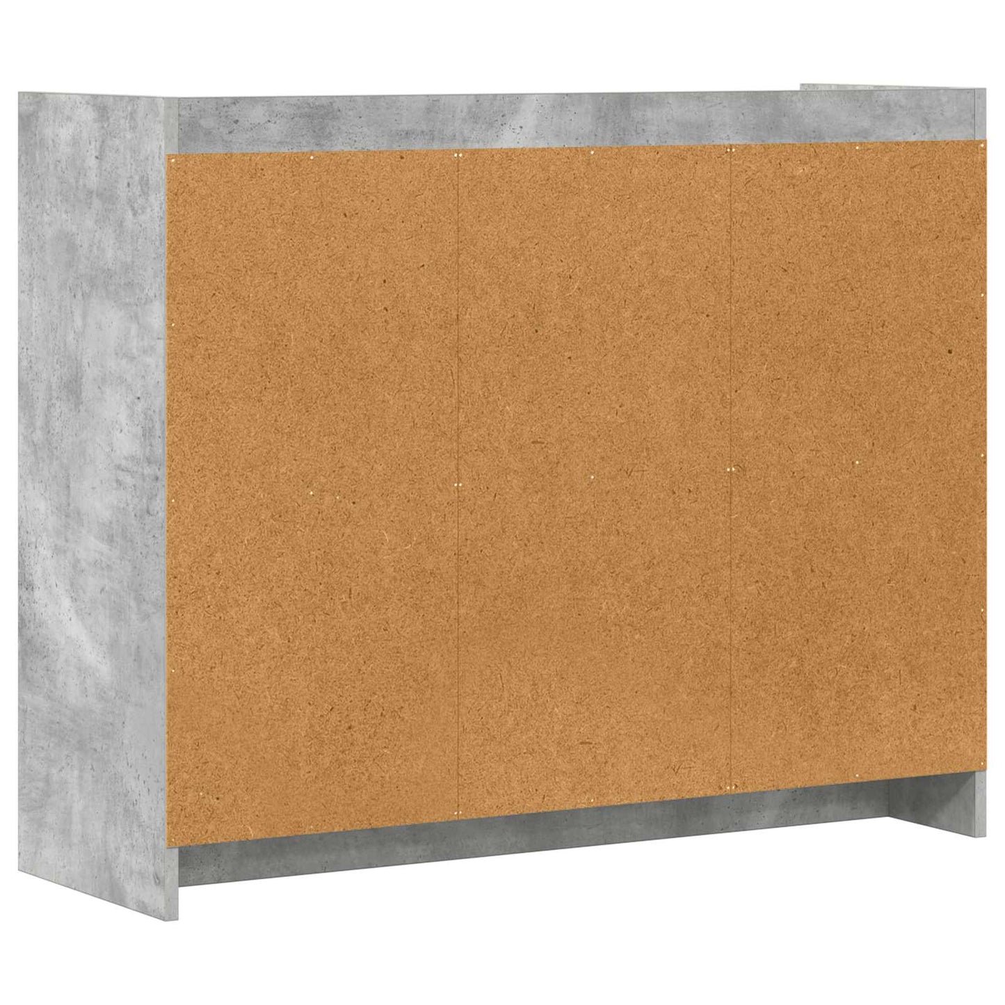vidaXL Sideboard Concrete Grey 98.5 x 33 x 80 cm Engineered Wood