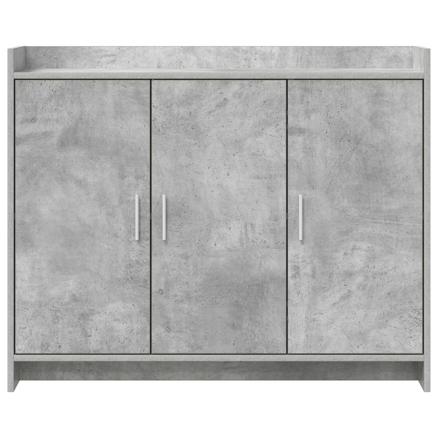 vidaXL Sideboard Concrete Grey 98.5 x 33 x 80 cm Engineered Wood