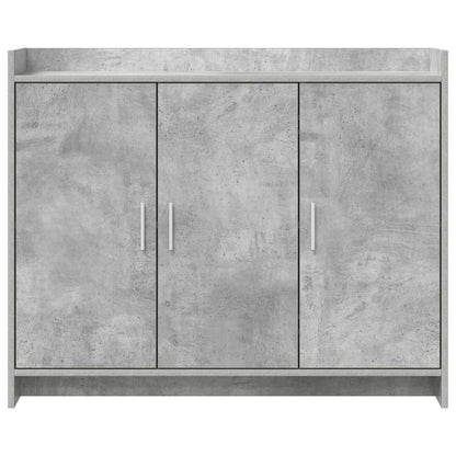 vidaXL Sideboard Concrete Grey 98.5 x 33 x 80 cm Engineered Wood