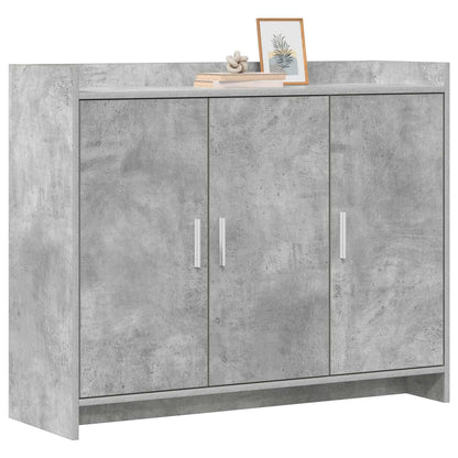 vidaXL Sideboard Concrete Grey 98.5 x 33 x 80 cm Engineered Wood