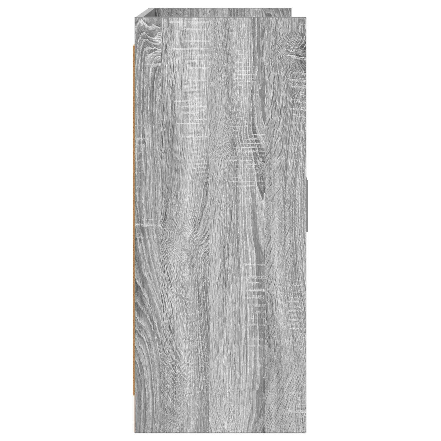 vidaXL Sideboard Grey Sonoma 98.5 x 33 x 80 cm Engineered Wood