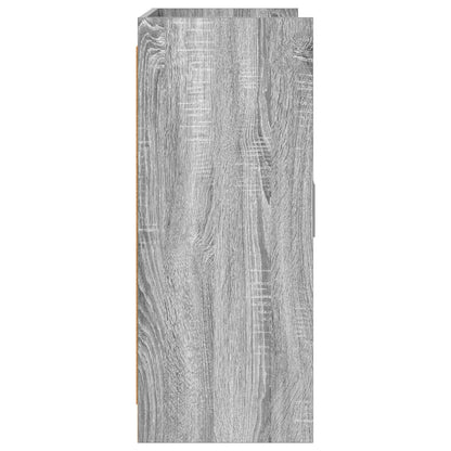 vidaXL Sideboard Grey Sonoma 98.5 x 33 x 80 cm Engineered Wood