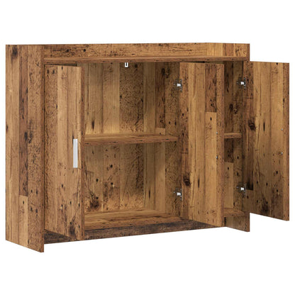 vidaXL Sideboard Old Wood 98.5 x 33 x 80 cm Engineered Wood