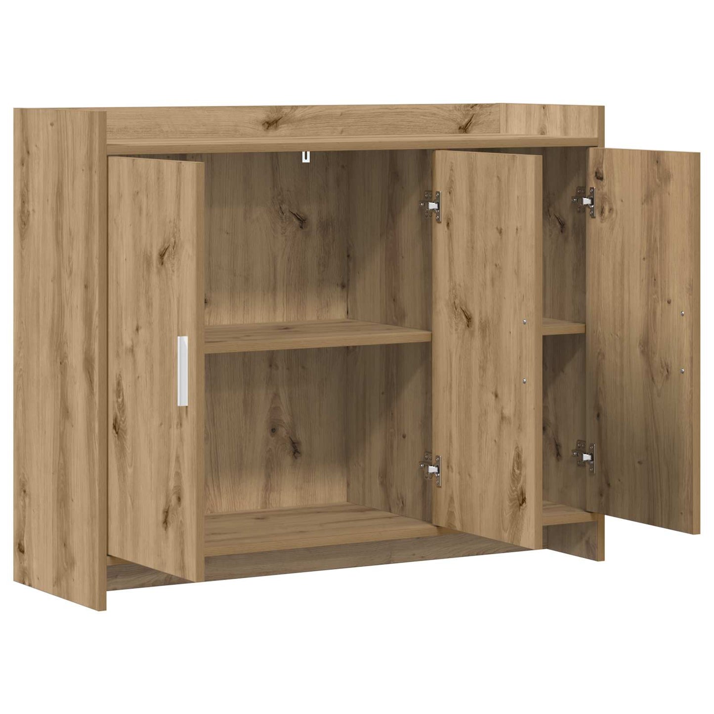 vidaXL Sideboard Artisan Oak 98.5 x 33 x 80 cm Engineered Wood