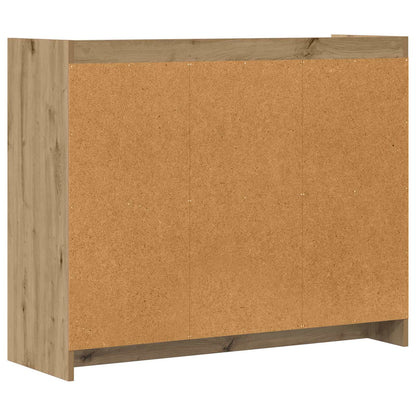vidaXL Sideboard Artisan Oak 98.5 x 33 x 80 cm Engineered Wood