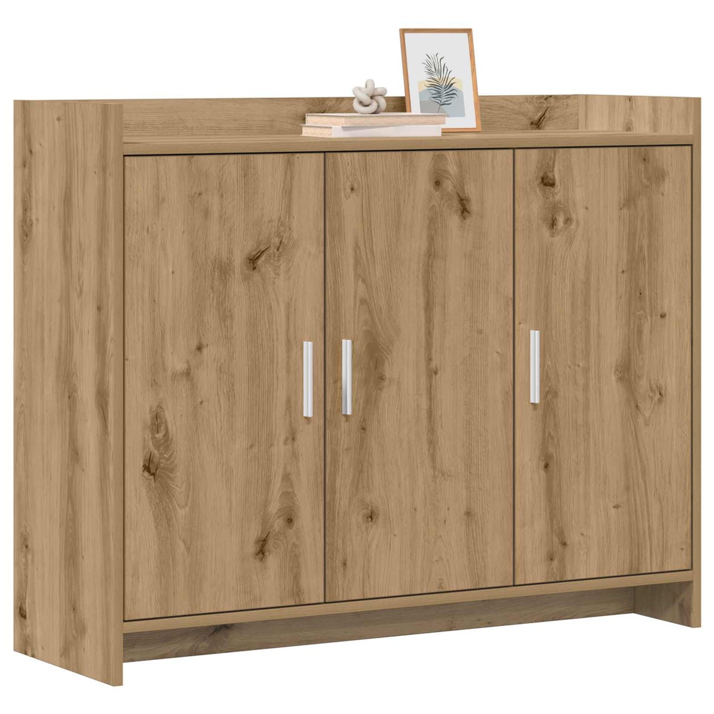vidaXL Sideboard Artisan Oak 98.5 x 33 x 80 cm Engineered Wood