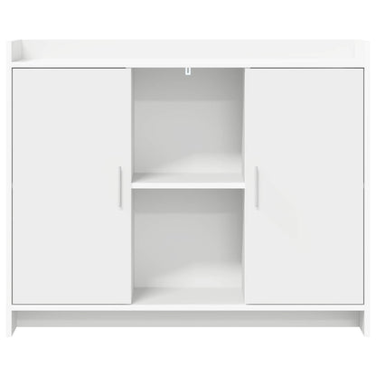 vidaXL Sideboard White 98.5 x 33 x 80 cm Engineered Wood