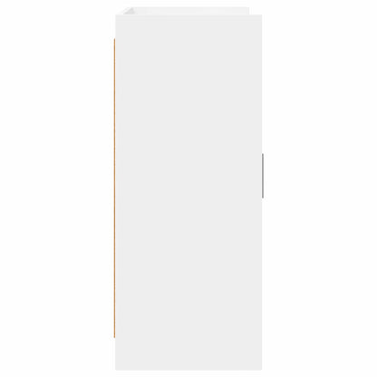 vidaXL Sideboard White 98.5 x 33 x 80 cm Engineered Wood