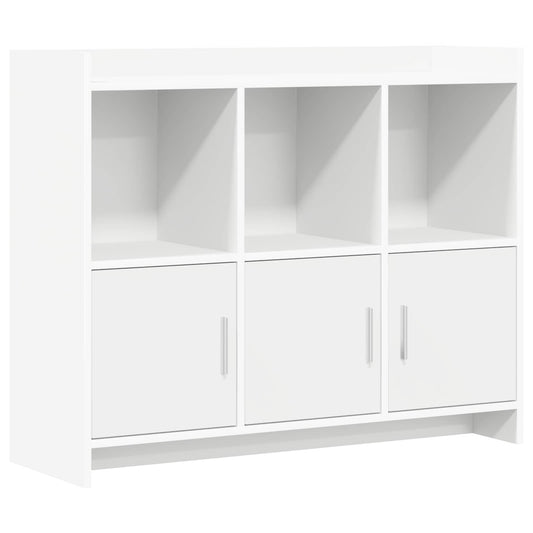 vidaXL Sideboard White 98.5 x 33 x 80 cm Engineered Wood