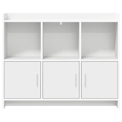 vidaXL Sideboard White 98.5 x 33 x 80 cm Engineered Wood