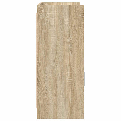 vidaXL Sideboard Sonoma Oak 98.5 x 33 x 80 cm Engineered Wood