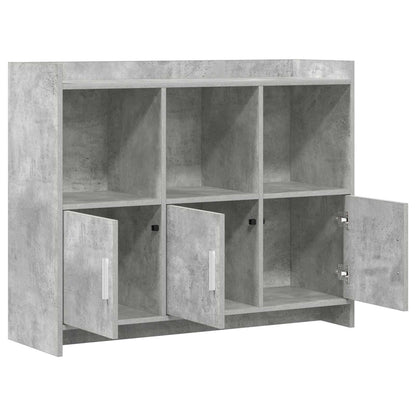 vidaXL Sideboard Concrete Grey 98.5 x 33 x 80 cm Engineered Wood