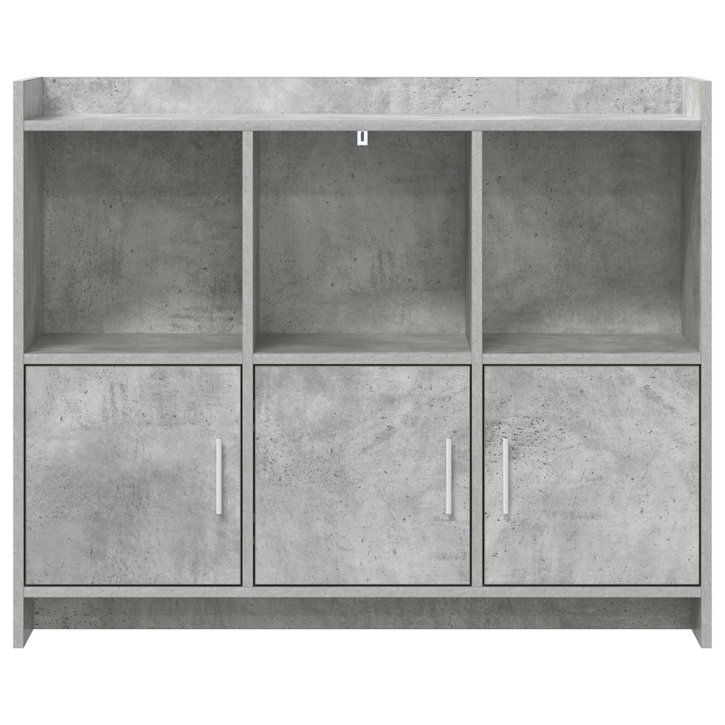 vidaXL Sideboard Concrete Grey 98.5 x 33 x 80 cm Engineered Wood