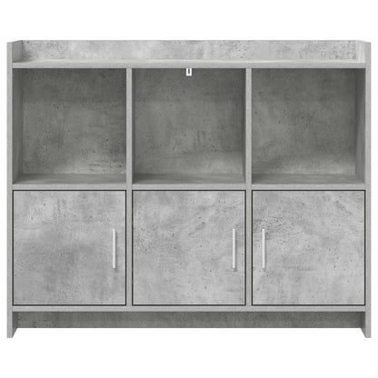 vidaXL Sideboard Concrete Grey 98.5 x 33 x 80 cm Engineered Wood