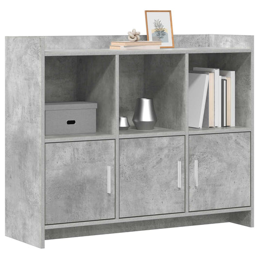 vidaXL Sideboard Concrete Grey 98.5 x 33 x 80 cm Engineered Wood