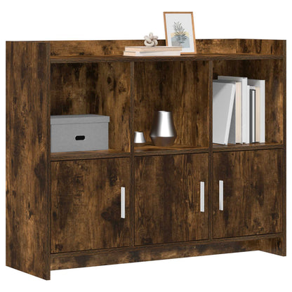 vidaXL Sideboard Smoked Oak 98.5 x 33 x 80 cm Engineered Wood