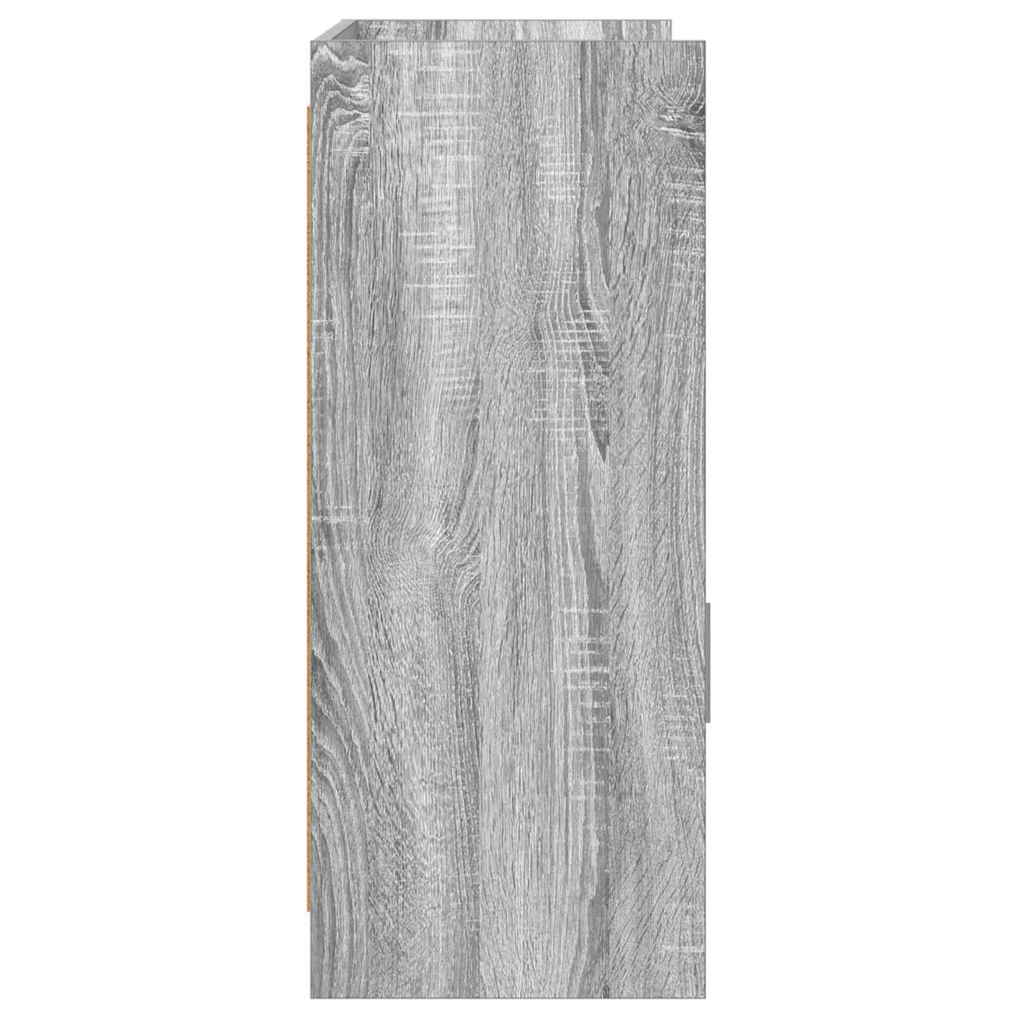 vidaXL Sideboard Grey Sonoma 98.5 x 33 x 80 cm Engineered Wood