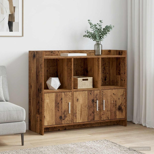 vidaXL Sideboard Old Wood 98.5 x 33 x 80 cm Engineered Wood