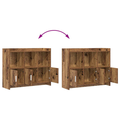 vidaXL Sideboard Old Wood 98.5 x 33 x 80 cm Engineered Wood