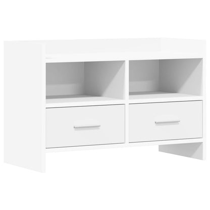 vidaXL TV Cabinet 71.5 x 33 x 47 cm White Engineered Wood