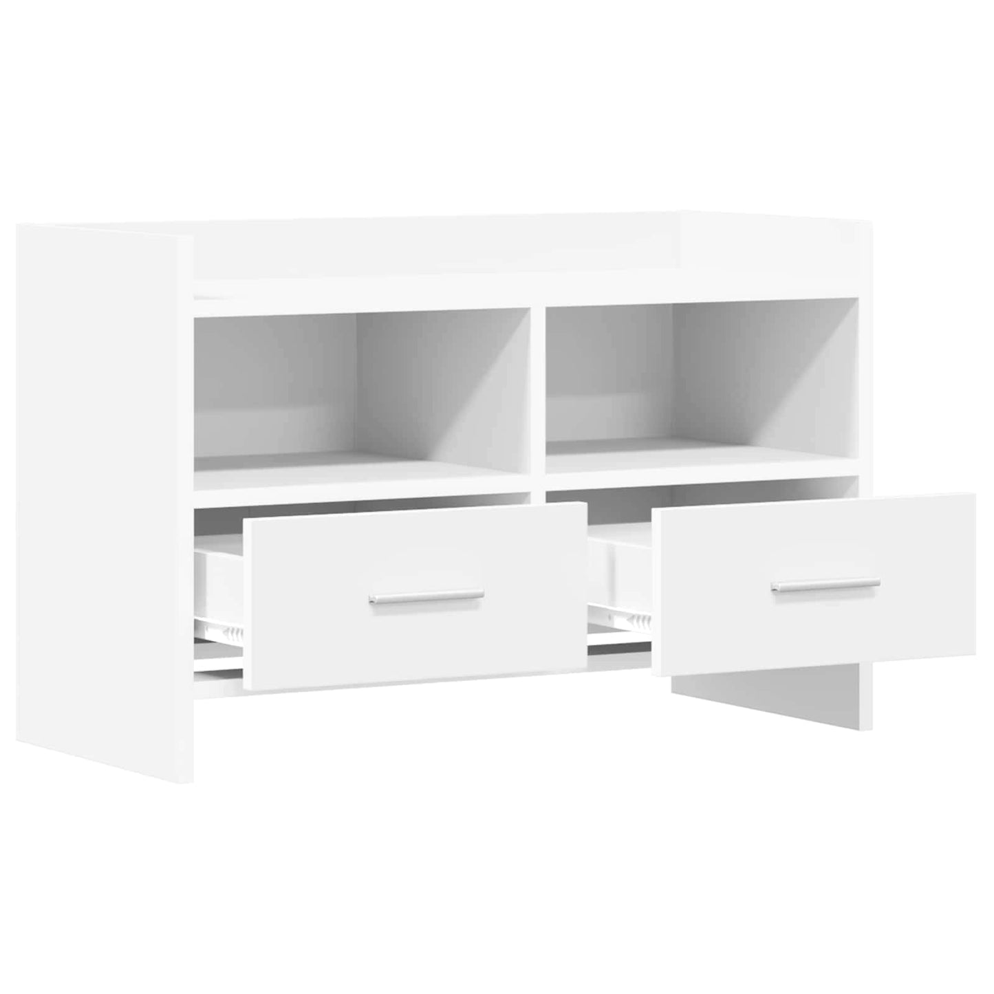vidaXL TV Cabinet 71.5 x 33 x 47 cm White Engineered Wood
