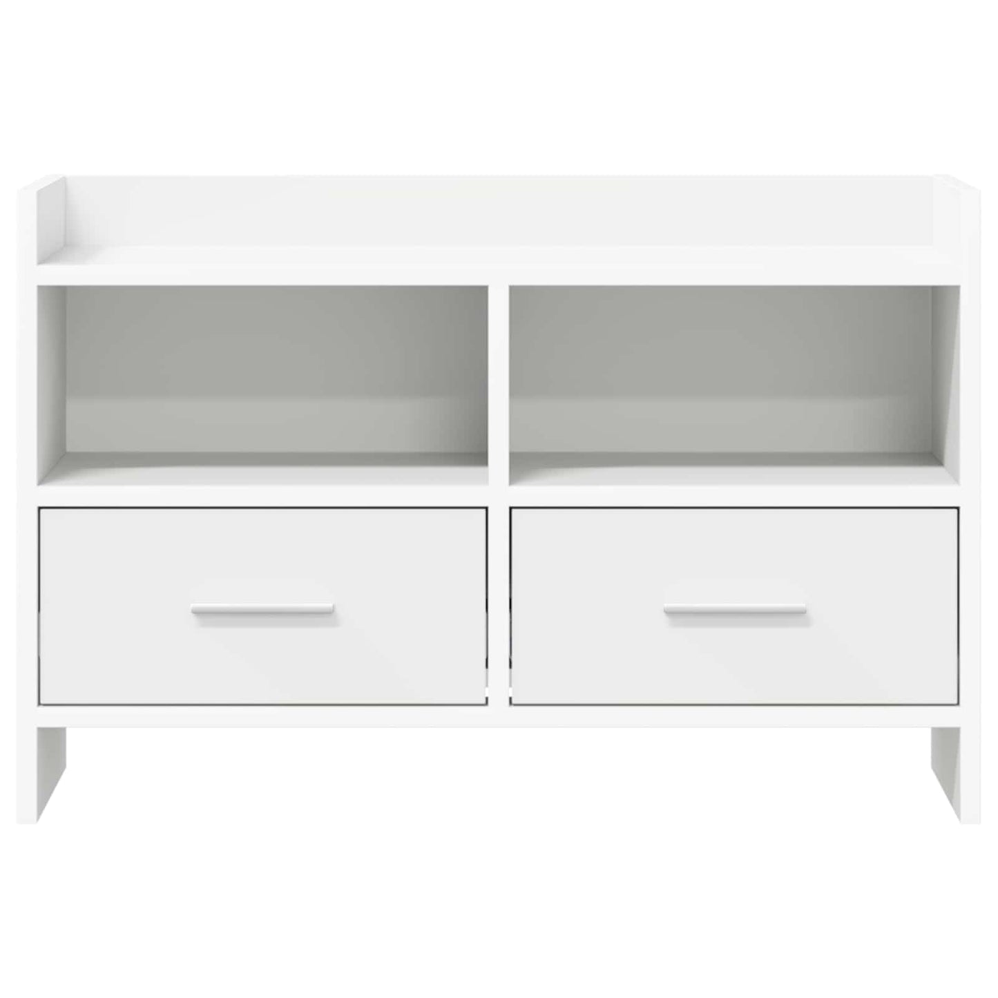 vidaXL TV Cabinet 71.5 x 33 x 47 cm White Engineered Wood