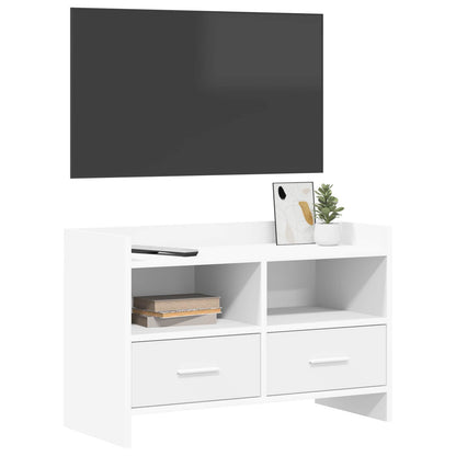 vidaXL TV Cabinet 71.5 x 33 x 47 cm White Engineered Wood