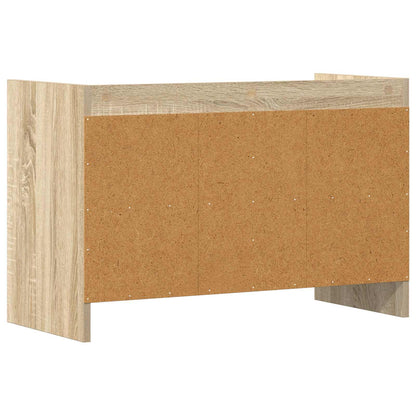 vidaXL TV Cabinet 71.5 x 33 x 47 cm Sonoma Oak Engineered Wood